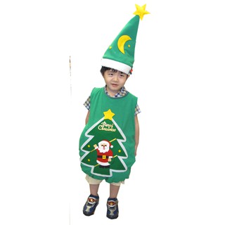 小孩聖誕樹衣"圓夢商品館",聖誕節,兒童,服裝 裝飾品,<正台灣製造>