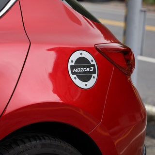 Mazda3 3代【油箱蓋類金屬卡夢貼】不殘膠 3M 2080車貼專用膠膜