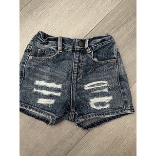 2️⃣二手私服2️⃣ 日本 Right-on 牛仔短褲 短褲 110cm 牛仔褲
