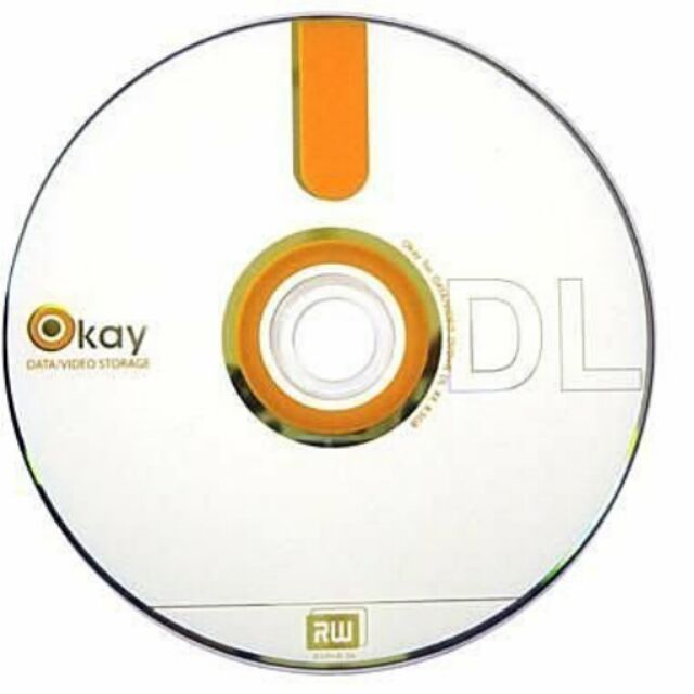 @淡水小舖@ DL片 Okay 橘 DVD+R DL 單面雙層 8.5G 雙倍 8X 空白片 光碟片 燒錄片