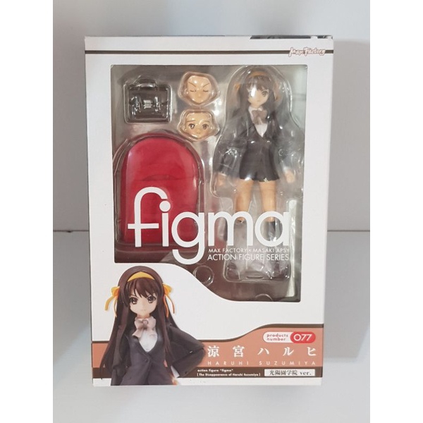 Max Factory figma 涼宮春日 光陽園學院Ver. No.077 全新未拆 盒況如圖