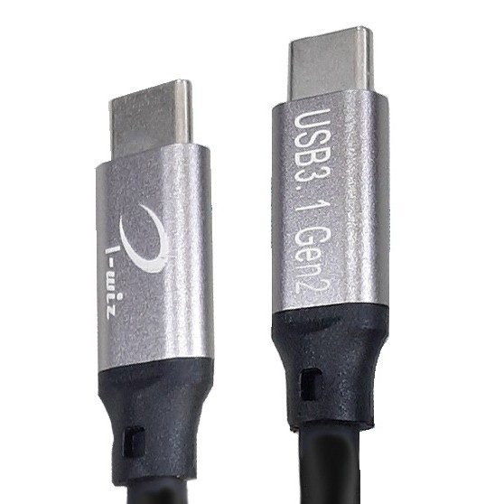 USB3.1 Gen2 USB-C 雙頭公 PD 100W 50CM/1m/1.5m/2m/3m傳輸充電線-CB2127