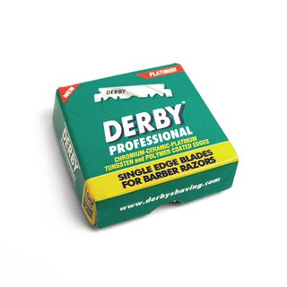 𝐓𝐞𝐛𝐛𝐲𝐬＆𝐂𝐨. 土耳其 Derby 單刃剃刀 1盒共100片 土耳其製 不鏽鋼材質 安全刀片 單刃刀片