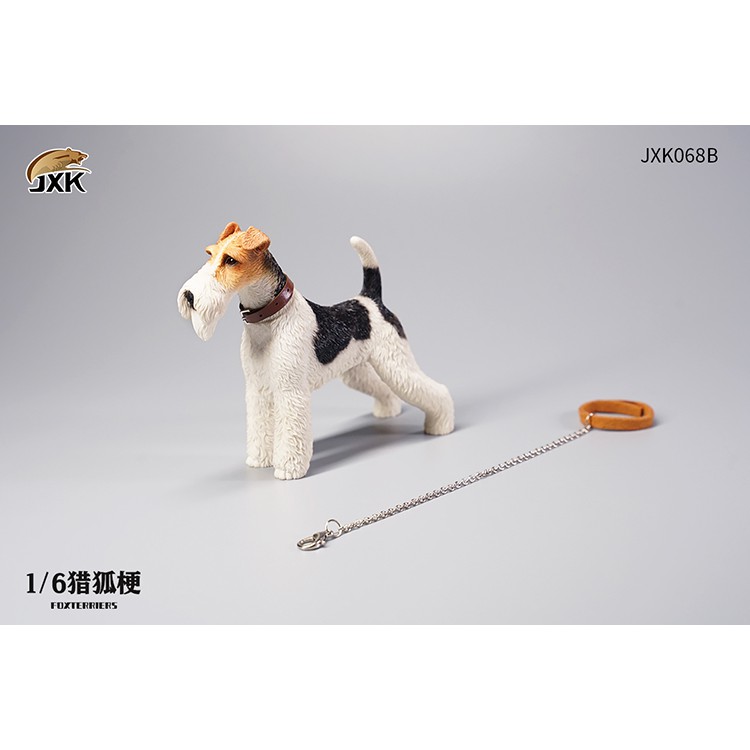 那間模型 Jxk 1 6 剛毛獵狐梗獵狐梗獵狐犬狗模型公仔仿真樹脂禮物jxk068 蝦皮購物