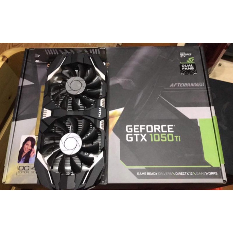 GeForce® GTX 1050 Ti 4GT OCV1