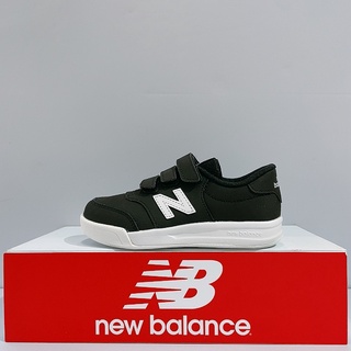 New Balance 60 中童 黑色 皮革 魔鬼氈 寬楦 舒適 運動 休閒鞋 PVCT60BW