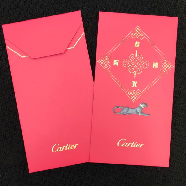 Cartier卡地亞名牌紅包袋 禮金袋&lt;10入&gt;