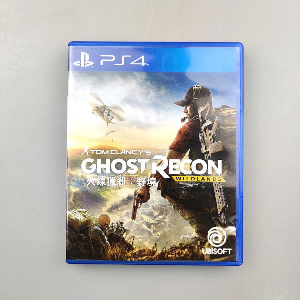 PS4中古游戲碟 幽靈行動 荒野行動 火線獵殺 野境  狂野之地 中文