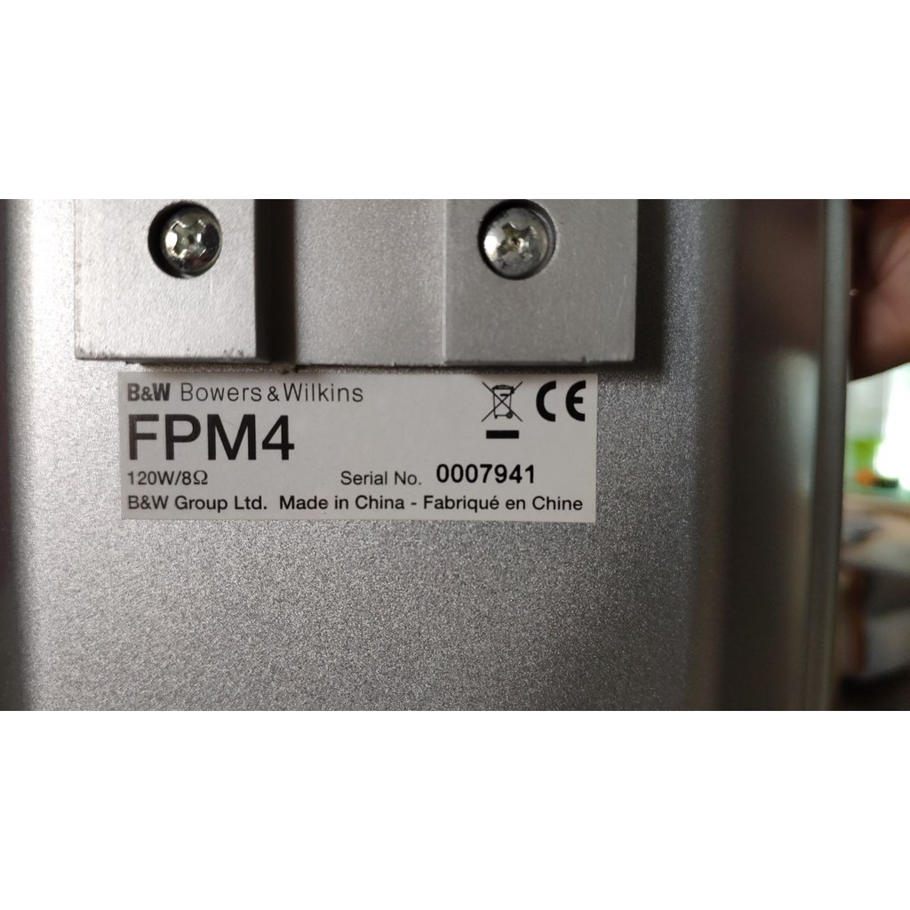 bowers & wilkins fpm4