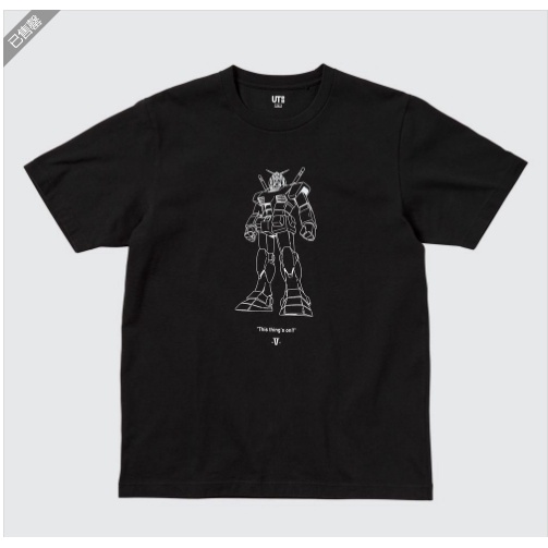 uniqlo   鋼彈   機動戰士鋼彈  Gundam 印花T恤