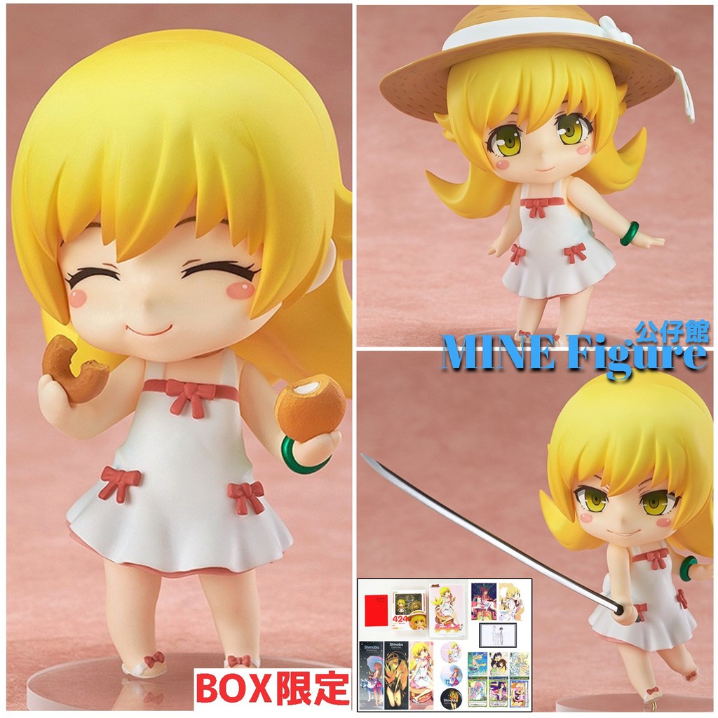 Mine公仔 日版box限定套組偽物語gsc 忍野忍小忍黏土人424 可動q版d0586 蝦皮購物
