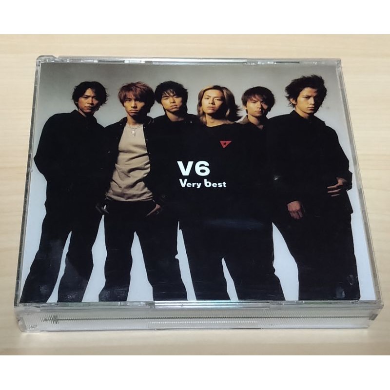 自有收藏 市售正版cd V6 Very Best 精選輯 雙cd 附中日文歌詞 無側標 二手已拆品 蝦皮購物