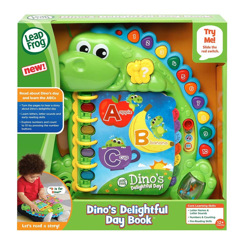LeapFrog Dino’s Delightful Day Book 泡泡龍有聲學習書