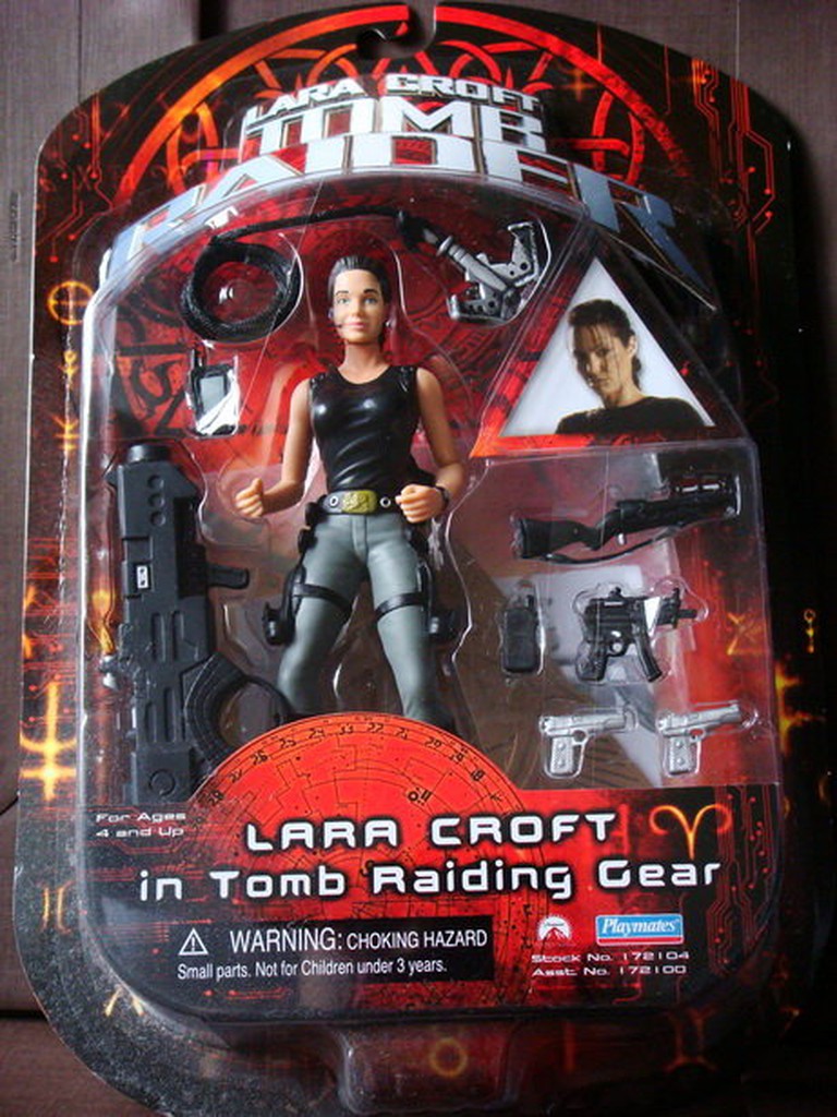 絕版商品 古墓奇兵 6吋 蘿拉  TOMB RAIDER 安潔莉娜裘莉 Angelina Jolie ↘下殺↘