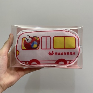 全新 紅色 白色 捐血中心 台灣血液基金會 折疊收納 尼龍 束口後背包 束口袋 後背袋 書袋 收納袋 收納包