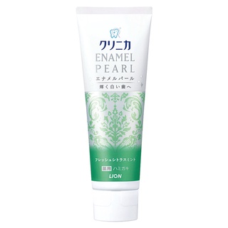 Lion 獅王 固齒佳珍珠亮白牙膏柑橘薄荷130g【日藥本舖】
