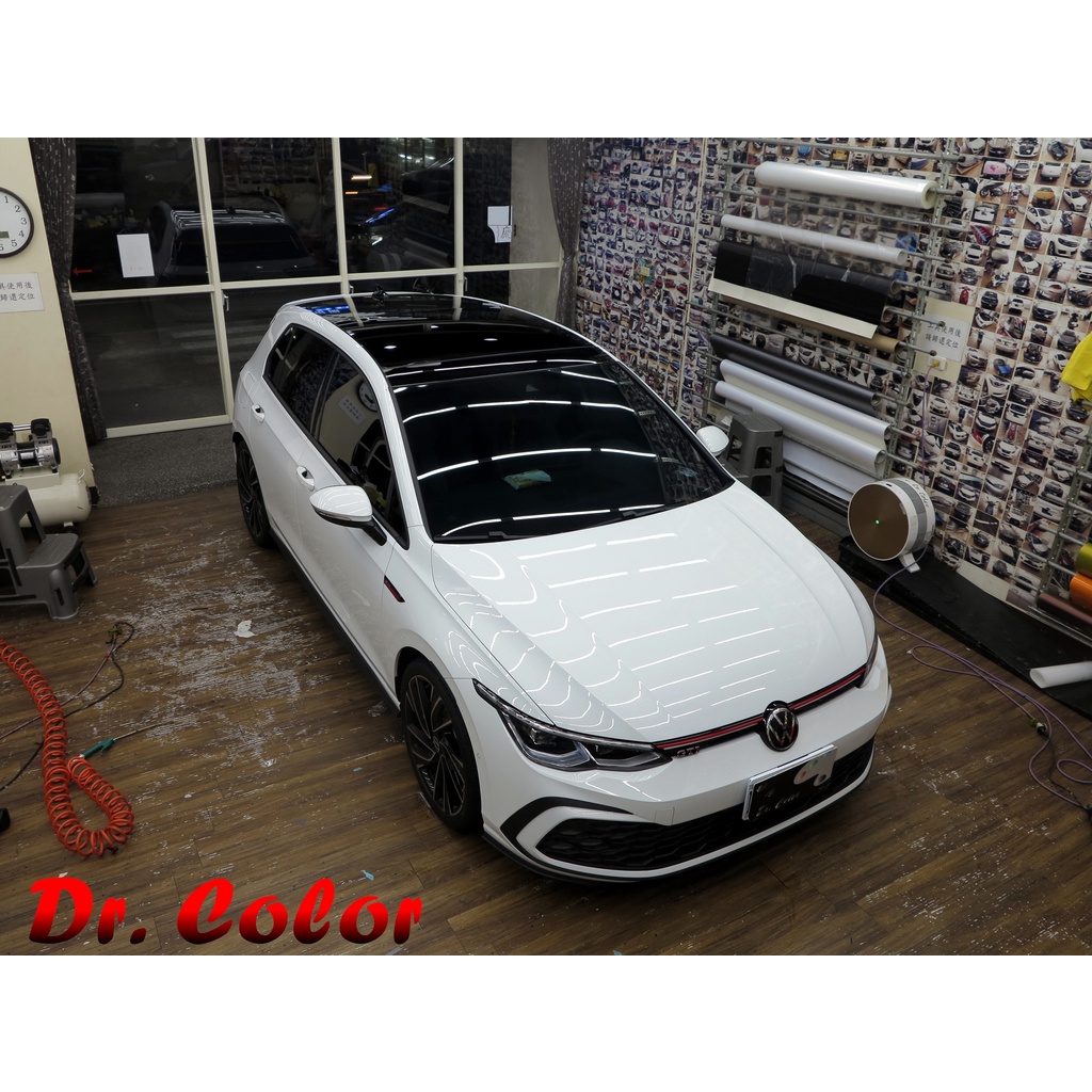 Dr. Color 玩色專業汽車包膜 Volkswagen Golf GTI 類全景式天窗