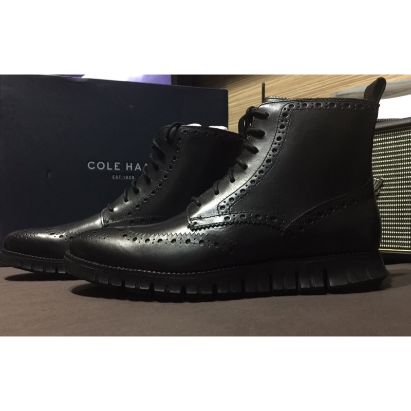 Cole Haan 美國購入 高筒 牛津鞋 雕花鞋 size us 9.5