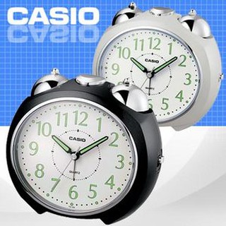 <秀>CASIO專賣店公司貨附保證卡及發票 指標型 鬧鐘 TQ-369 黑色 珍珠白色 圓弧造型 兩色