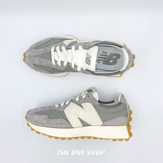 TheOneShop new balance nb 327 MS327KA1 灰色 淺灰 煙灰 膠底 焦糖底 慢跑鞋