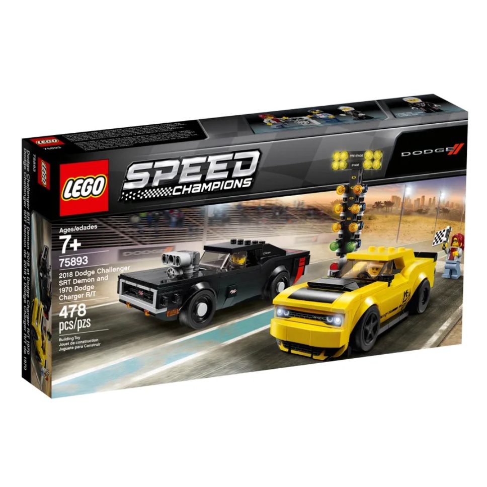 【甜心城堡】LEGO 75893 樂高speed系列 極速賽車Dodge道奇 雙車組 現貨