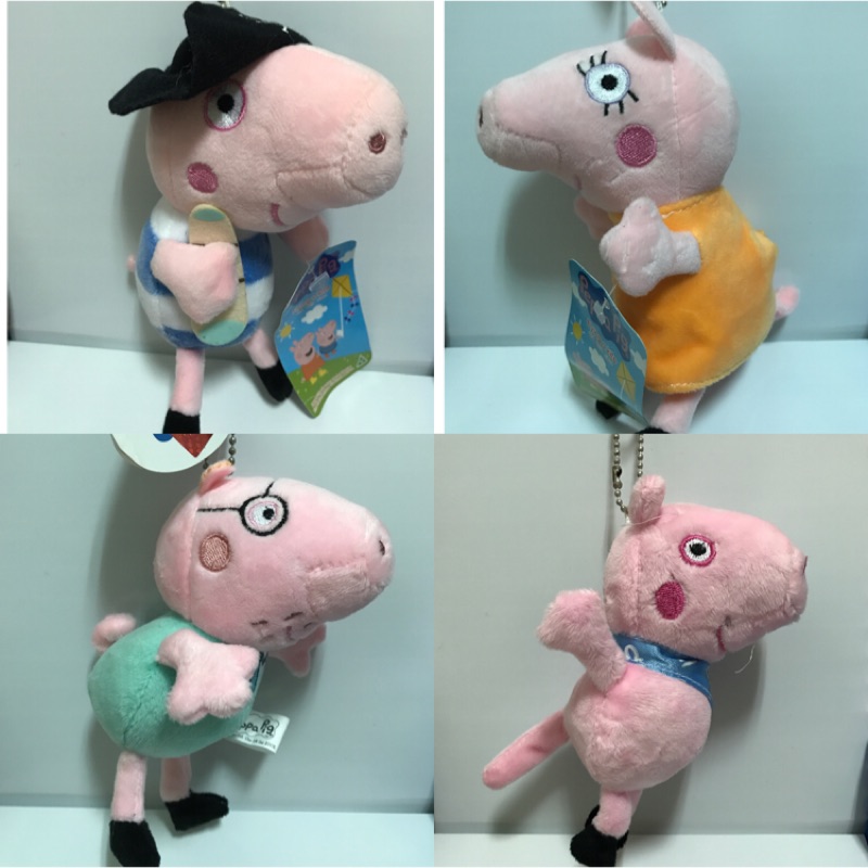 佩佩豬娃娃吊飾～佩佩豬🐷