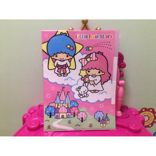 台灣出貨現貨 檔案夾 正版 三麗鷗 雙子星 三層 兒童 Kiki Lala twin stars L夾 文件袋 資料夾