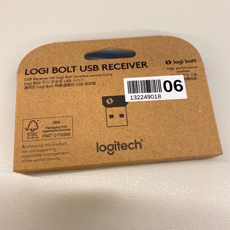 Logitech 羅技 BOLT USB 接收器 logi 全新 轉售