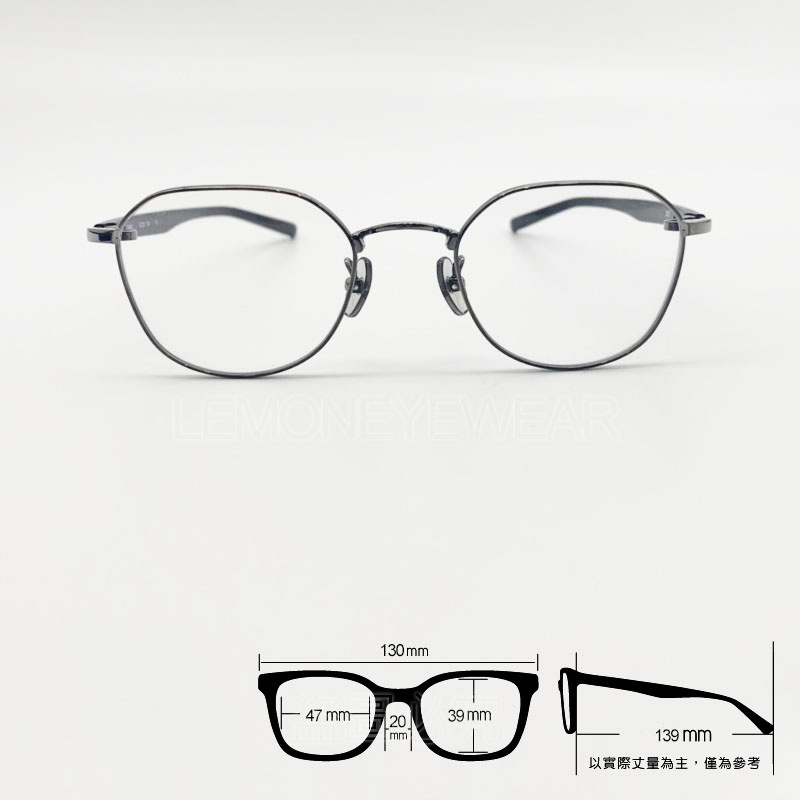 ✓🏆 天皇御用🏆 [檸檬眼鏡] 999.9 S-645T 12 日本製頂級鈦金屬光學 