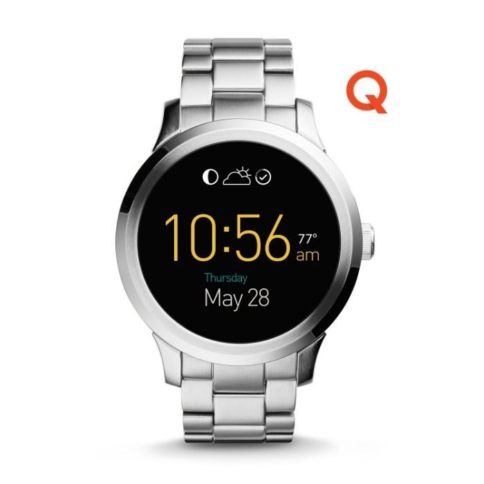 InHand 硬漢代購 美國原裝 Fossil Q Founder 智慧型手錶 不鏽鋼錶帶款 代訂