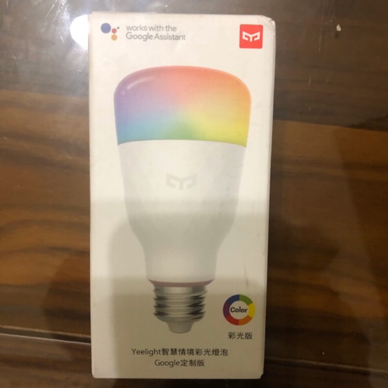 小米 Yeelight LED 智慧情境彩光燈泡Google訂製版