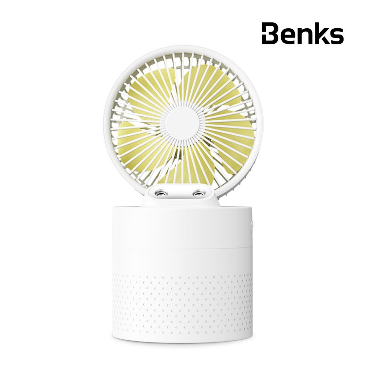 Benks F18 多功能加濕器風扇 桌扇 加濕器 950ML大容量 細膩噴霧 肌膚喝飽水 精緻出眾