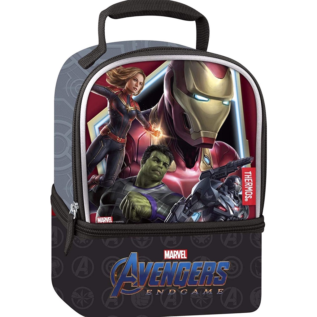 預購👍正版空運👍美國專櫃 Avengers 復仇者聯盟 Marvel 便當袋 包包 餐袋 Thermos 膳魔師