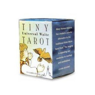 萊德偉特塔羅牌（超迷你版）附偉特牌中譯說明書 Tiny Universal Waite Tarot Deck 內含完整78張完整的塔羅牌。