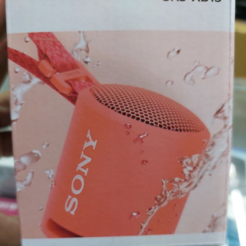 【SONY 索尼】SRS-XB13 可攜式防水防塵藍牙喇叭(公司貨)珊瑚紅色
