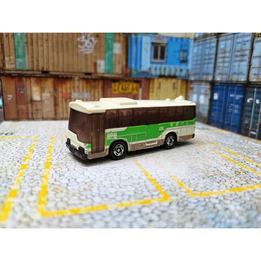 03A TOMICA MITSUBISHI FUSO ONE-MAN OPERATED BUS NO.79 都營公車 綠