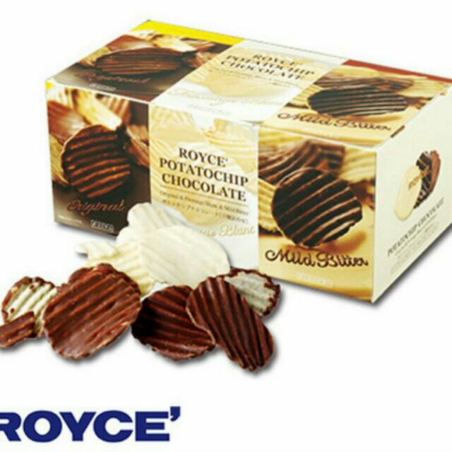 《Royce'洋芋片巧克力》(綜合口味)預購