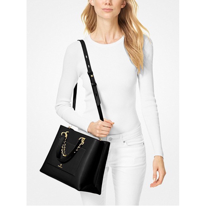 michael kors chain messenger bag