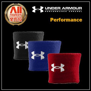 【Under Armour/UA】Performance 3英寸 競技腕帶 1276991-600/400/001