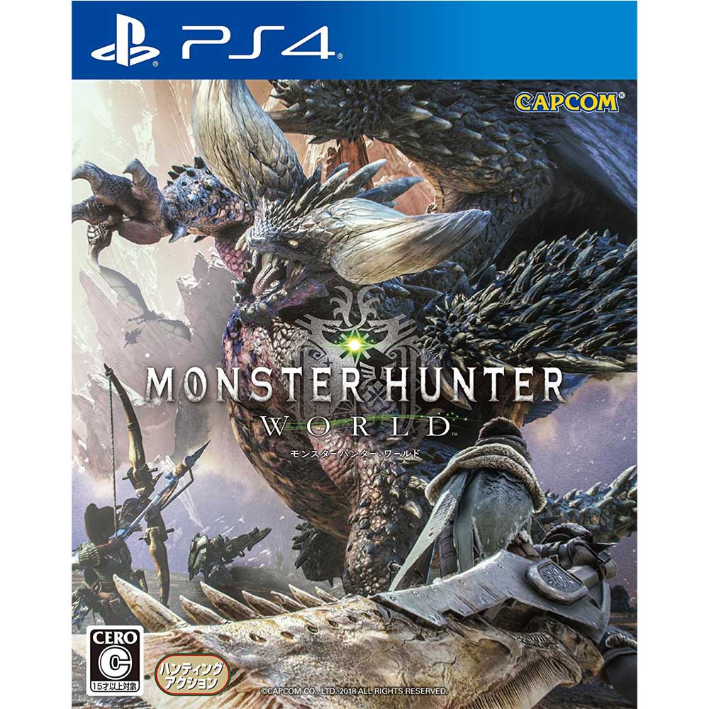 PS4 魔物獵人 世界 MONSTER HUNTER: WORLD 中文版 實體光碟 二手遊戲