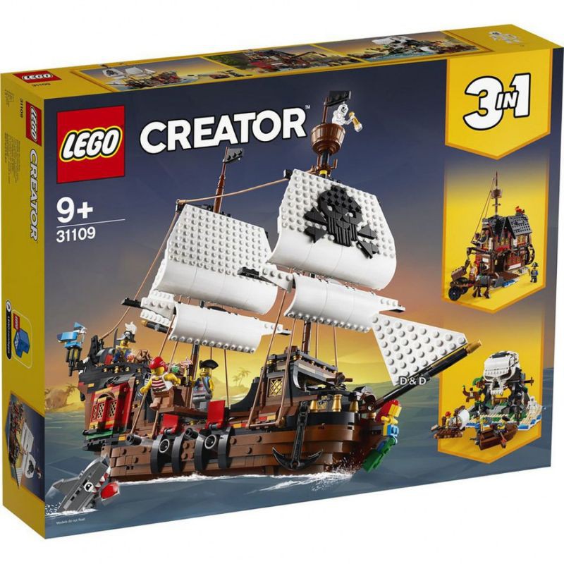 [qkqk] 全新現貨 LEGO 31109 海盜船 樂高Creator系列