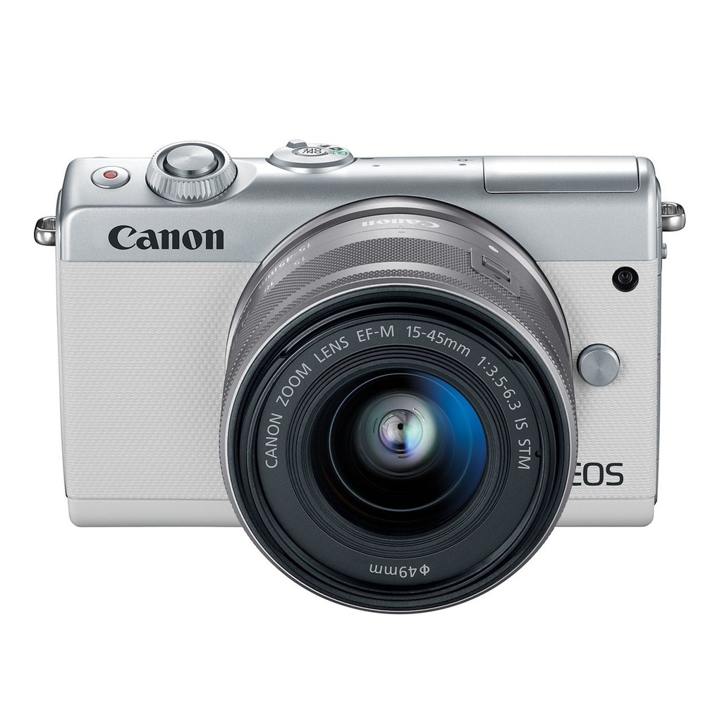 Canon EOS M100 15-45mm IS STM變焦組-白色（賠錢賣）