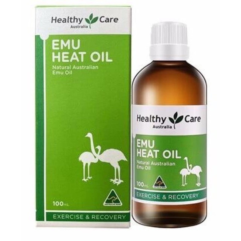 《現貨》❤️新版新包装Emu Heat Oil 鴯鶓發熱按摩油 100mlHealthy Care