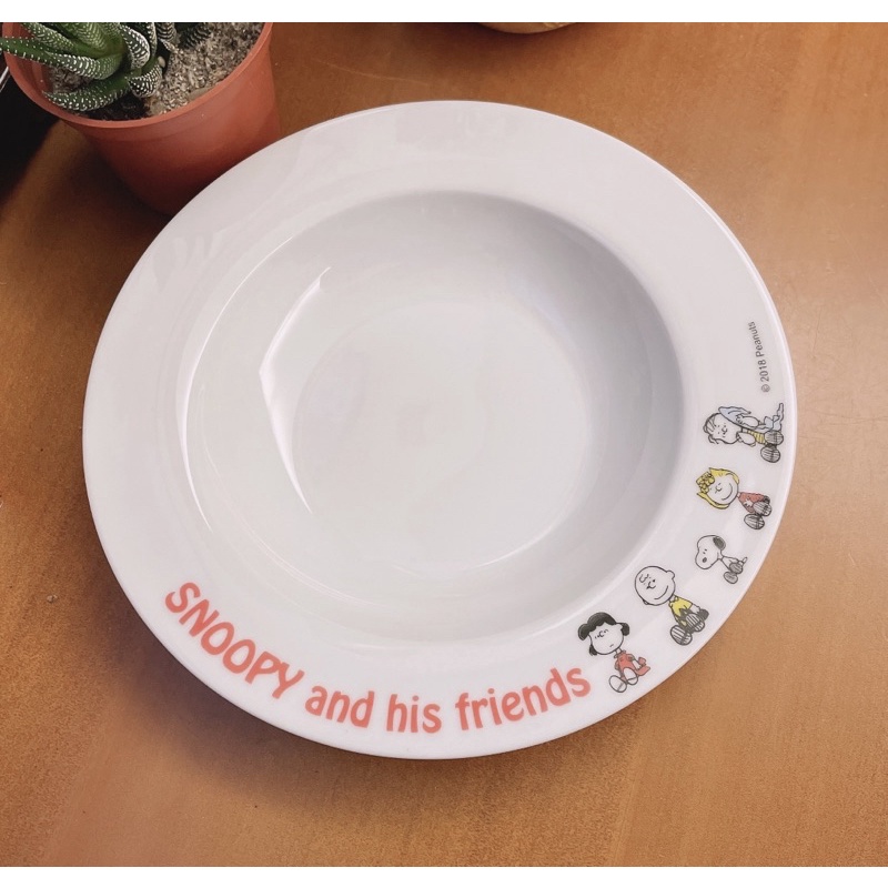 史努比陶瓷餐盤組（2入）