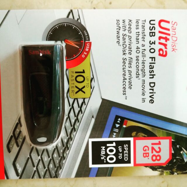 SanDisk CZ48 Ultra USB 3.0 128GB 隨身碟