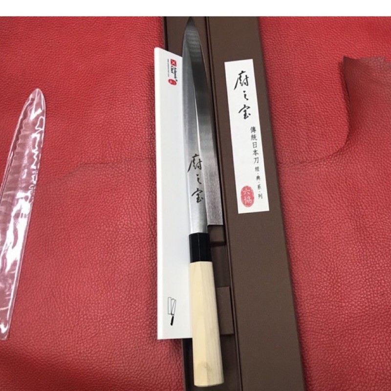 六協 生魚片刀 柳刃2501H25/27cm