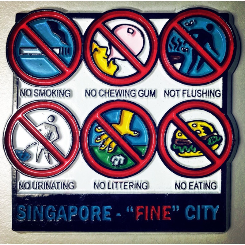 新加坡攜品 紀念品 磁鐵 全新未用