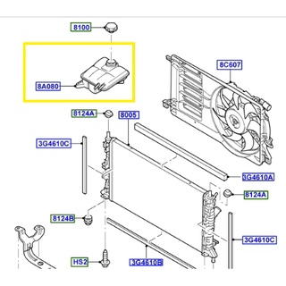 【JT福特原廠】FOCUS MK2 ST 05-08 正廠 副水箱 備水桶 補助水桶 不含蓋