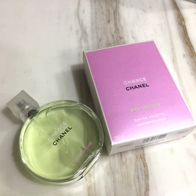 Chanel綠色氣息淡香水100ml（繽紛花香調）EAU FRAICHE