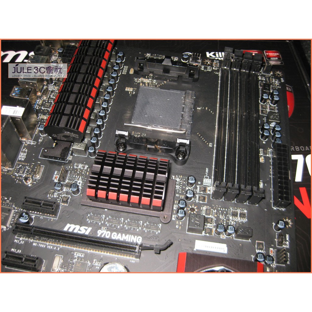 Jule 3c會社 微星msi 970 Gaming Ddr3 U3s6 四代超頻 電競系列 軍規 良品 Am3 主機板 蝦皮購物